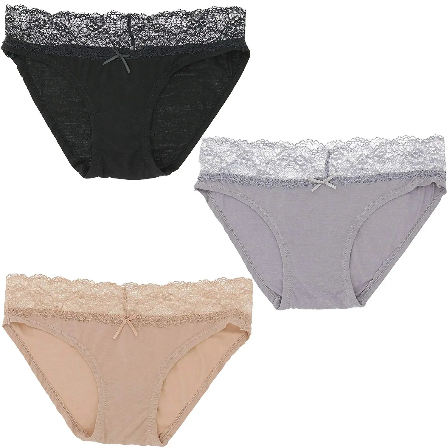 Pink 3 Pr Floral White Marilyn Monroe Intimates Womens Lacey Thong Panties Mauve