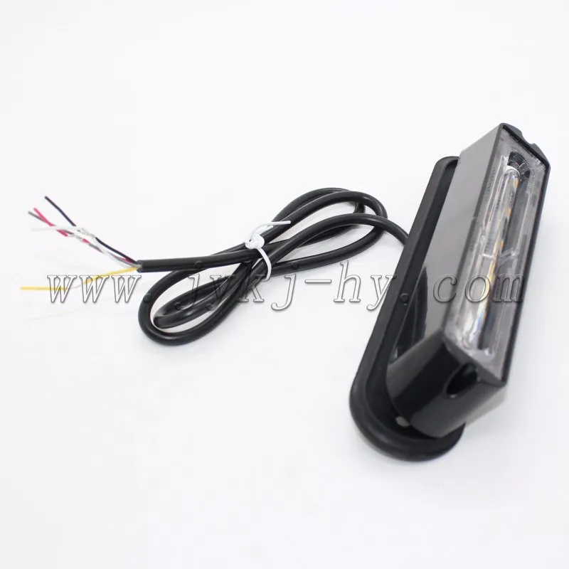 Amber 12v 24v motorcycle LED strobe light