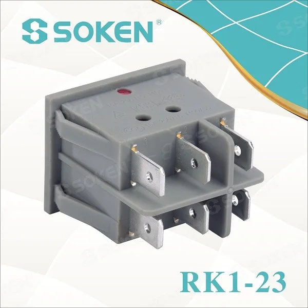 Kema Keur Switch Onoff Double Rocker Switch Rk123 Buy 250vac 16a