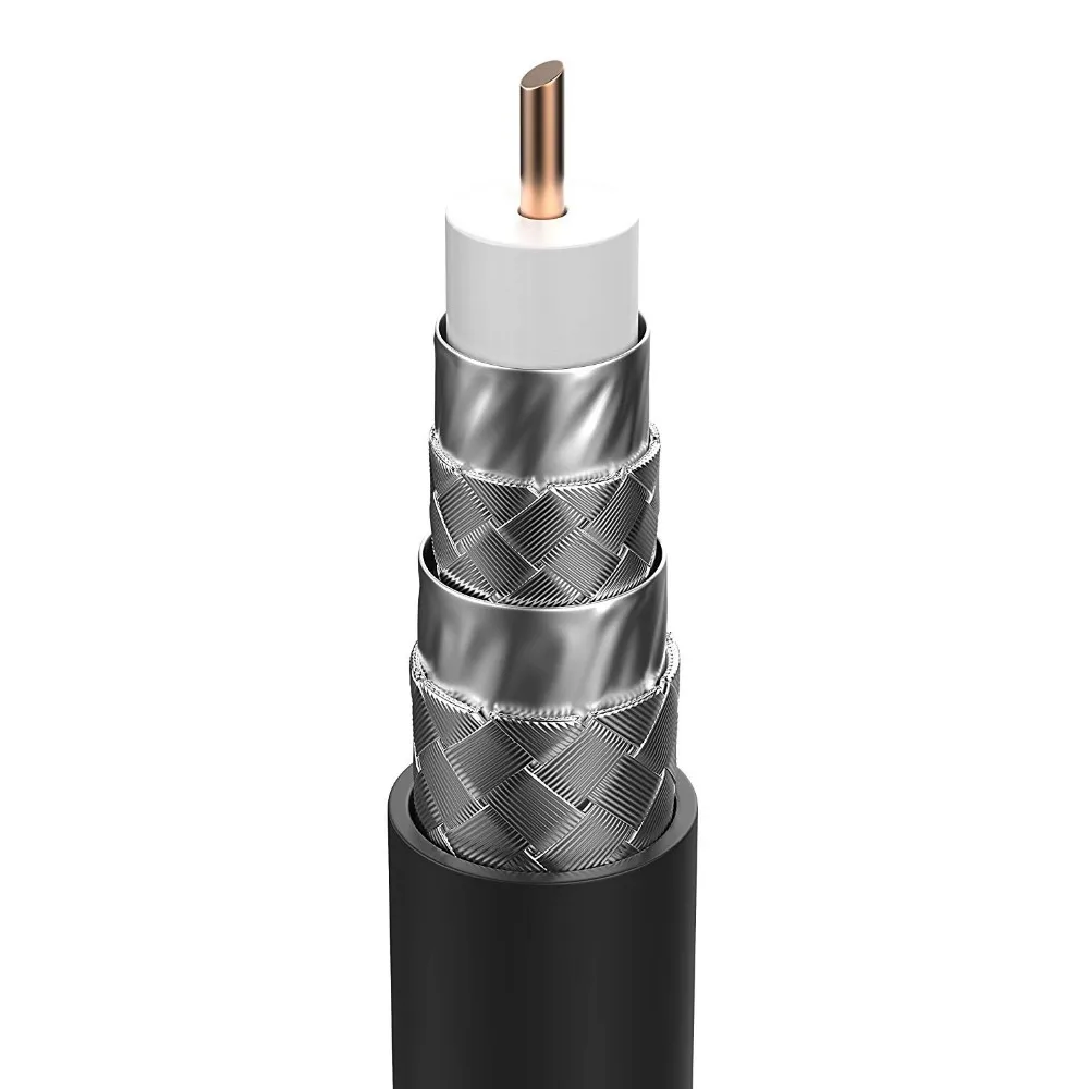 Ultra Clarity 75 Ohm 135db Digital Coaxial Audio Video Cable Satellite