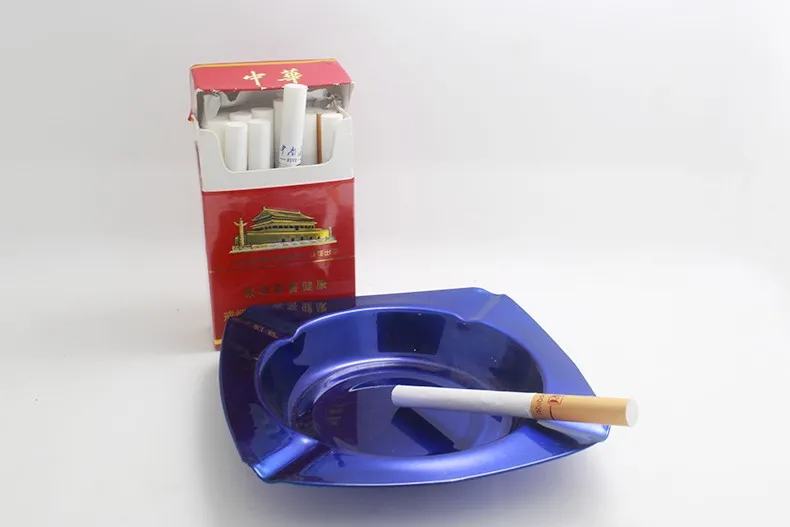 High Quality Disposable Durable Logo Printed Portable Tin Ashtrays