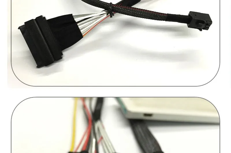 Sff-8639 68p Straight + Pwr To Sff-8643 36p Hd Mini Sas U.2 Cable - Buy ...