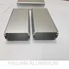 Custom making anodized cnc aluminium extrusion enclosure, aluminium case for lithium battery