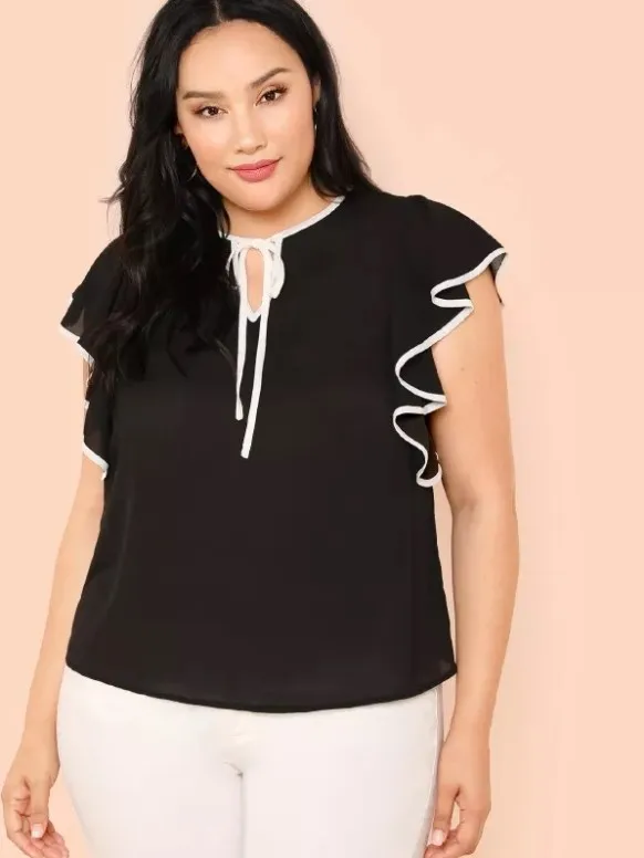 plus size dress blouses