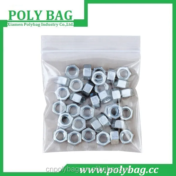 Strong Thick Nuts And Bolts Packaging Ldpe Ziplock Bag Buy Packaging