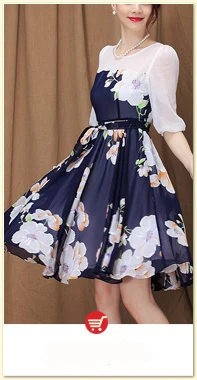 15PKSD02 2015 spring summer breathable chiffon silk dress