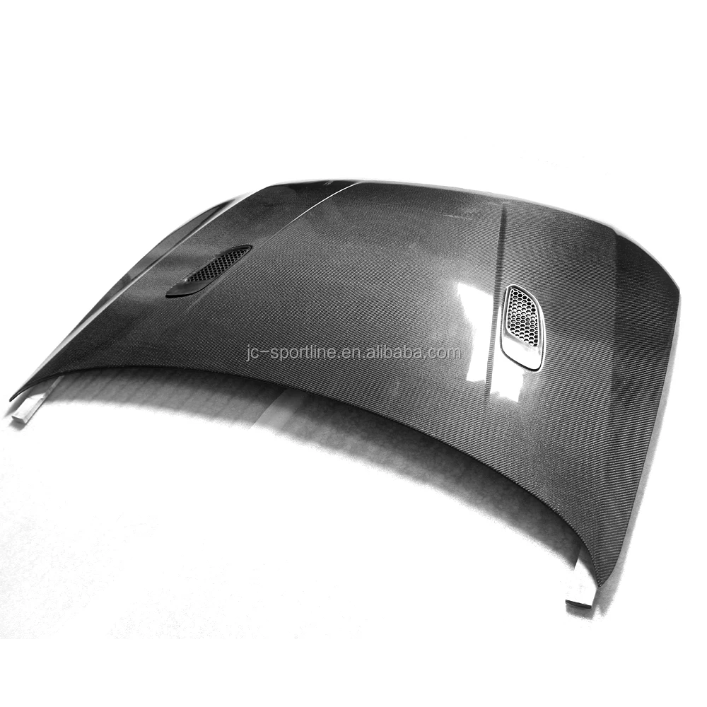Carbon Fiber Front Auto Engine Hoods With Vents For Volkswagen Vw Polo