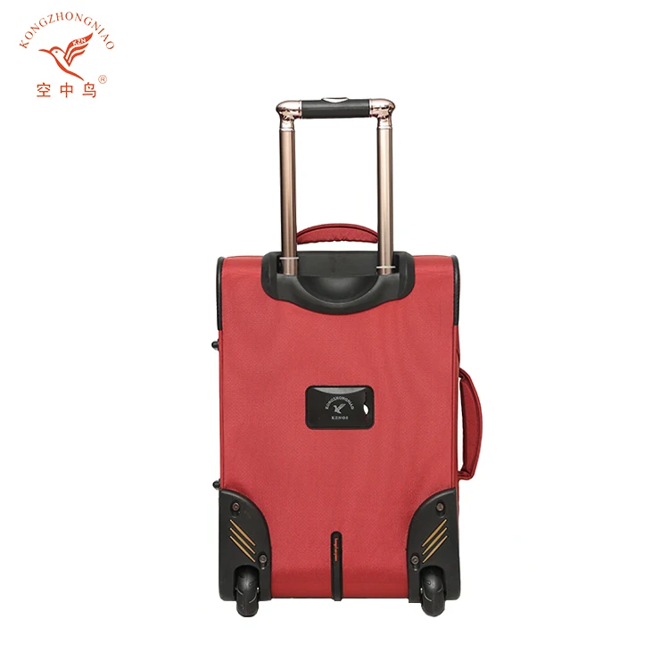 safari red trolley bag