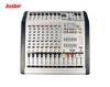 JB-806 Made in China 12 Zone Sound System And Mixer 48V Phantom Power Mini Audio Mixer