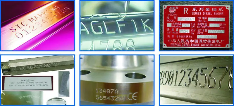 hot sale laser metal code vin number portable cnc pneumatic mini handheld dot peen marking machine