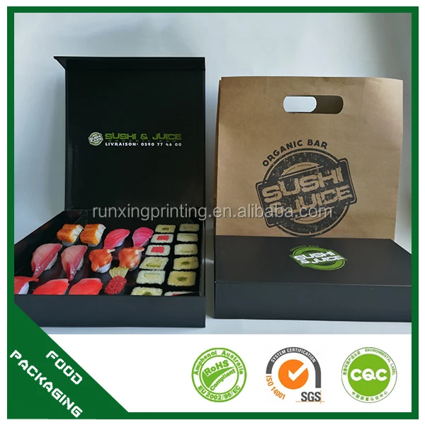 Disposable Take Out Japanese Sushi Delivery Paper Boxes Buy Disposable Japan Sushi Box,Sushi