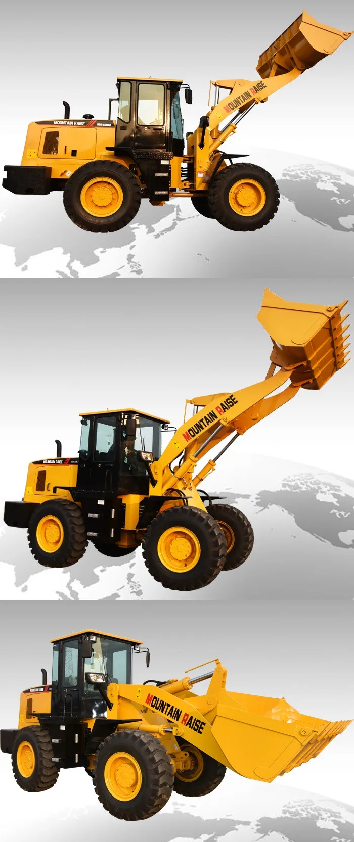 フルカワミニホイールローダのパレットフォーク