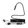 Y102 3 in 1 USB Endoscope 6 LED Waterproof Android Endoscope Borescope Inspection Camera for Android and PC (7mm 3.5m)