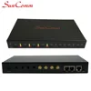 4 Ports VoIP GSM Gateway Provide API Interface SC-0895-G Support IP trunk and IP trunk Group Custom IVR