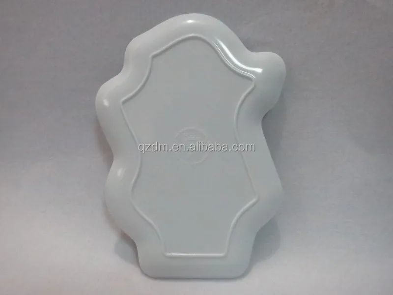 Melamine Christmas men Shape Dishes , Xmas Plate