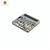 High quality square CD/DVD/VCD tin box with hinge