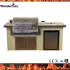 Outdoor BBQ grill islands, Out door kitchen bbq with four burners,CSA certificated