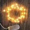Battery Operated Fairy Light Decoration Christmas Lights String Led Silver Wire Bottle Fairy Curtain Fairy Lights
