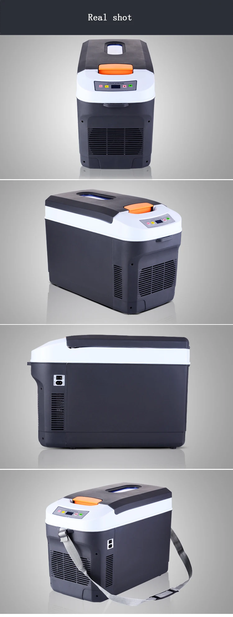 Ceeinauto Portable Thermoelectric Car Refrigerator Mini Cooler Box 25l