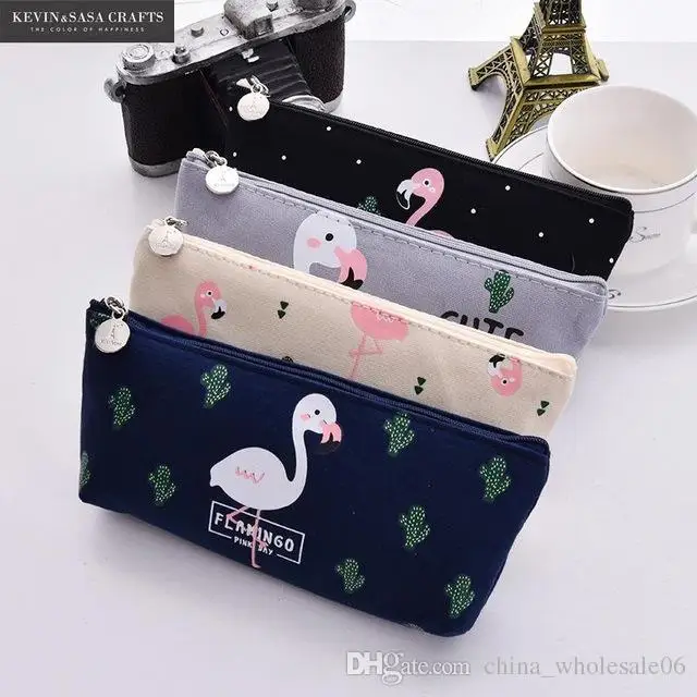 Pencil Case Kawaii Stationery School Supplies Case Stationery Pencil Boxes  1 PC