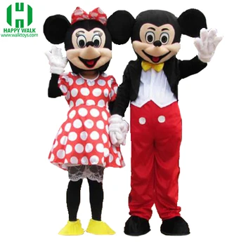 mickey and minnie mascot costume for sale