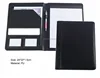 Logo Embossed Leather Look A4 Size File Folder Padfolio