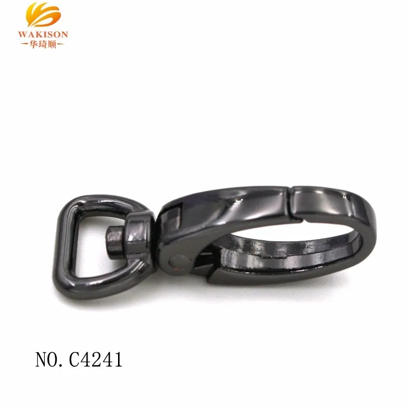 Zinc Alloy Gold Plated 23/4" Trigger Snap Hook 5/8" Swivel Eye Snap