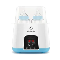 High quality intelligent touch screen baby double bottle warmer