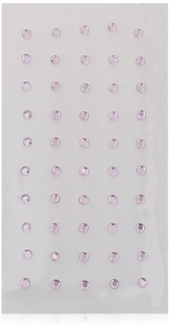 Mia Iron-On Crown Jewels, Pink, 1 Ounce