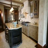 Luxury Italian Old Fashion Ash Wood Kitchen Furniture