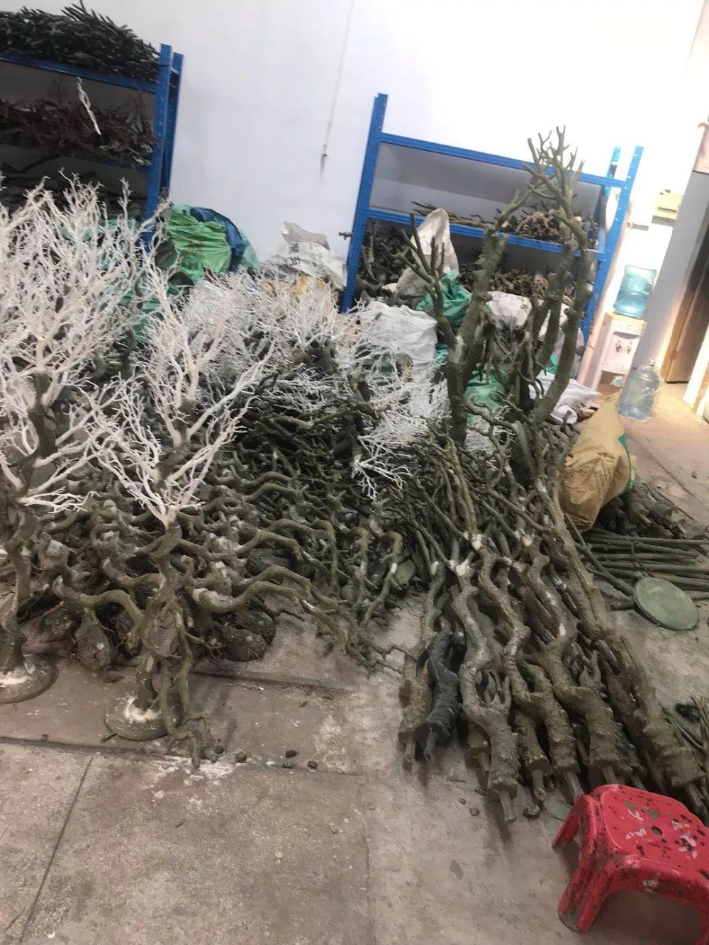 Artificial Tree Without Leaves Decoration White Trunk Dry Tree