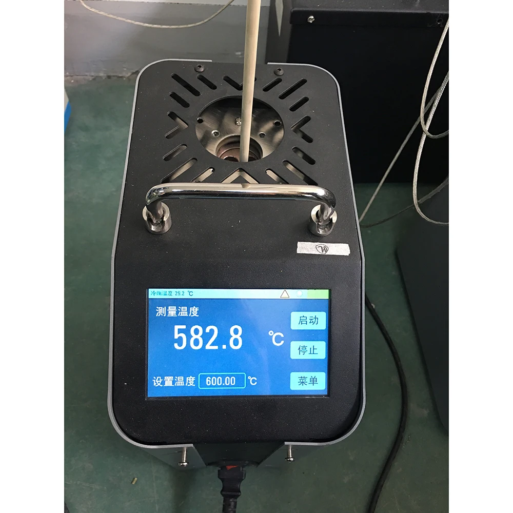 Dry Block Temperature Calibrator Range 300-1200C 5.7''TFTLCD Touch Screen AC220V 