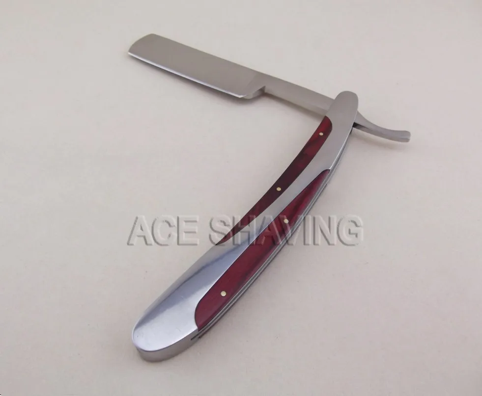 Wood&Metal Handle Stainless Steel Shaving Straight Razor