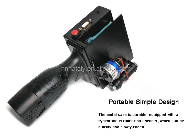 Nataly MX3 Mini Lot Number Barcode Batch Code Qr Code Expiry Date Code Handheld Inkjet Printer With Wifi link