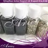 SODIAL(TM) 500 Micro Rings Loops Screw Thread for Hair Extensions 4mm Beads Blonde