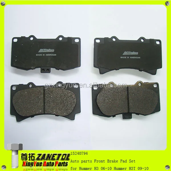 2006 hummer h3 brake pads