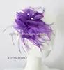 Hot sale Royal Ascot fascinator,Kentucky Derby Races fascinator,fasincator wholesale feather hair accessory on comb
