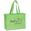 Polypropylene Zip Tote Includes A Removable Cardboard Panel