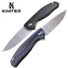 MOQ 1PC 2 Styles Flipper Bearing Folding knife 5CR15MOV Blade G10 Handle EDC Survival Pocket Tools Knives Free Shipping