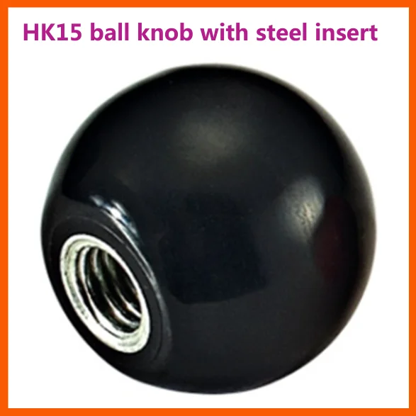 35mm Did M10 Thread Plastic Round Shape Machine Tools Control Ball Knob