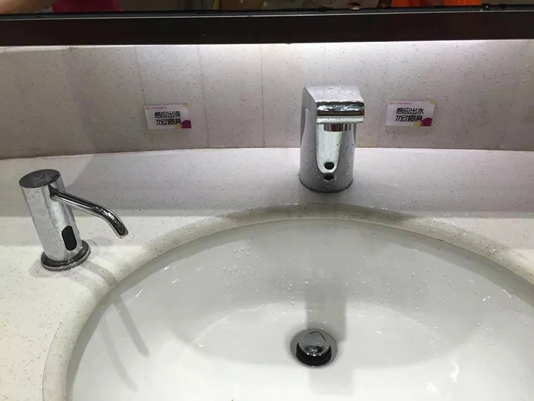 Commercial design two power auto motion sensor soap foam dispenser