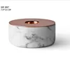 Decorative ornaments electroplating copper lid candle holder candlestick