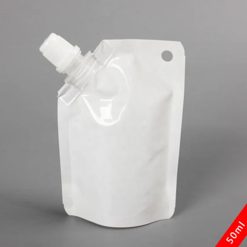 20 pcs White Spout Pocuh Shampoo Pouch,Detergent White Flask Pouches Liquid Packaging bags Free Shipping 50 ml ~ 2000 ml  (7)_conew2.png