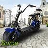 new model front rear suspension fat tire 2 seat electric mobility scooter with external blueteeth music speaker