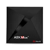 A5X MAX+ RAM 4GB ROM 32GB WIFI 2.4G/5G android smart tv box LAN Ethernet 10M/100M/1000M support 4k set top box
