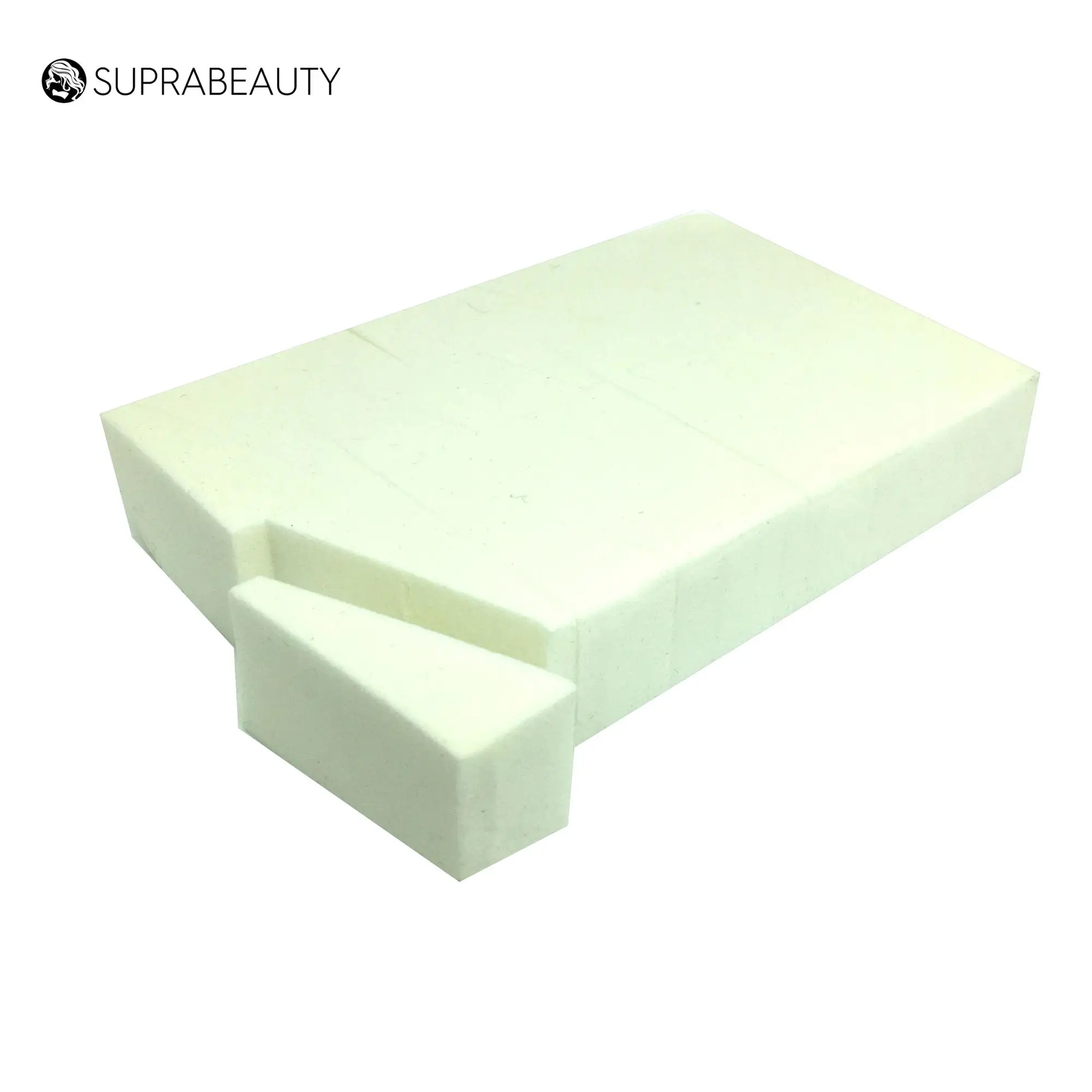 Private label wholesale rectangle makeup sponge blender professional foundation pre-cut make up sponge