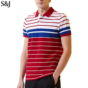 Wholesale Custom Patch work Color Design Polo Shirt Men T shirt Wholesale Custom Patch work Color Design Polo Shirt Men T shirt