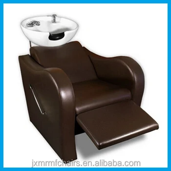 Brown Hair Salon Shampoo Bowl And Chair Station S309 View Shampoo