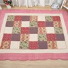 Natural Cotton Baby Play Non Slip Mat, Patchwork Baby Crawling Mat