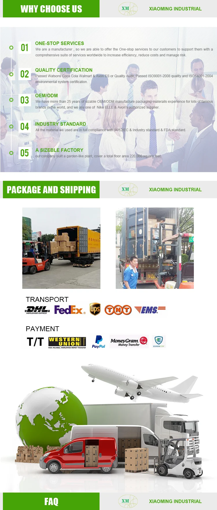 disposable containers